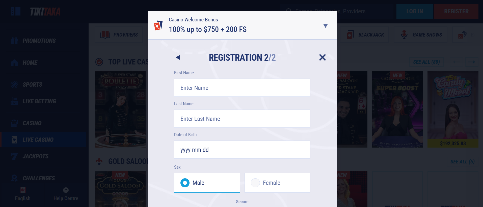 TikiTaka paris sportifs